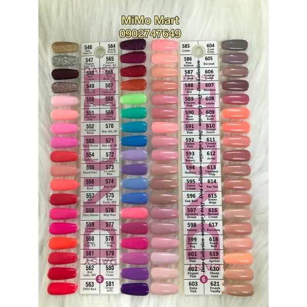 SƠN MÓNG DND MỸ CHÍNH HÃNG  | 2