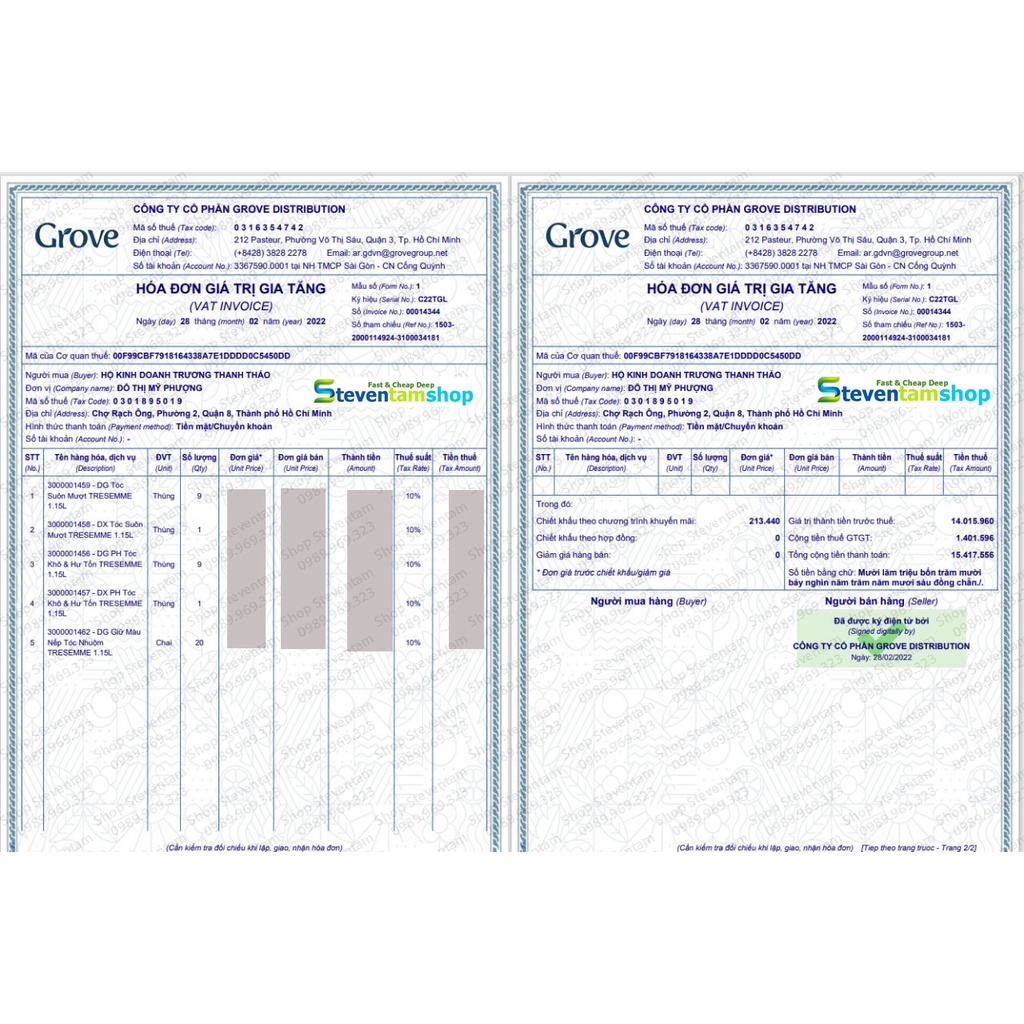 Dầu gội, xả TRESemme 1,15 lít dưỡng tóc thẳng mượt suốt 24H