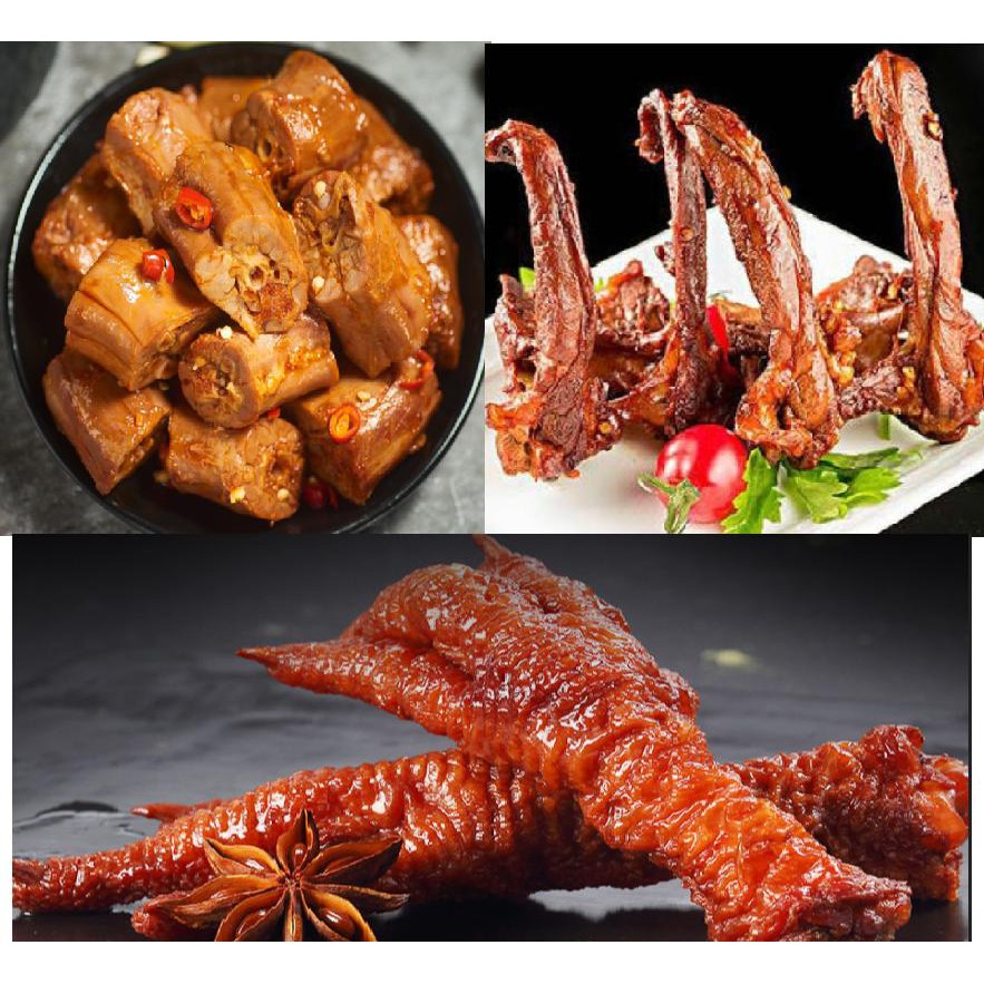 Chân gà- chân vịt - râu mực - ăn vặt ngon | BigBuy360 - bigbuy360.vn