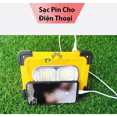 Đèn Led Cắm Trại, Phượt Đa Năng Sạc Pin Cho Điện Thoại, Đèn Nháy Cảnh Báo, Chống Nước