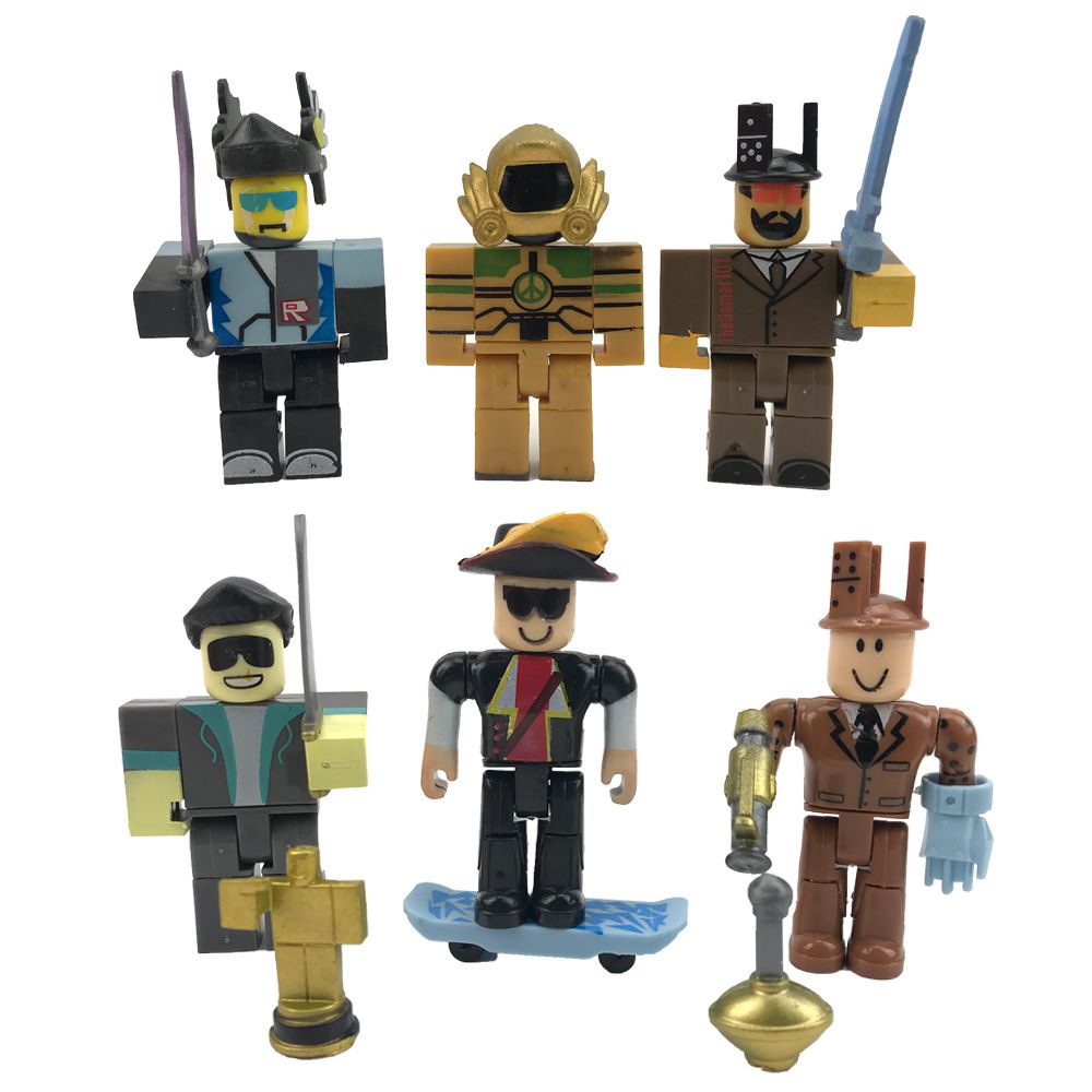 【Ready Stock！！】Roblox Figures Sets Robot Boys Girls Gift Toy Cake Topper Collection Merchandise