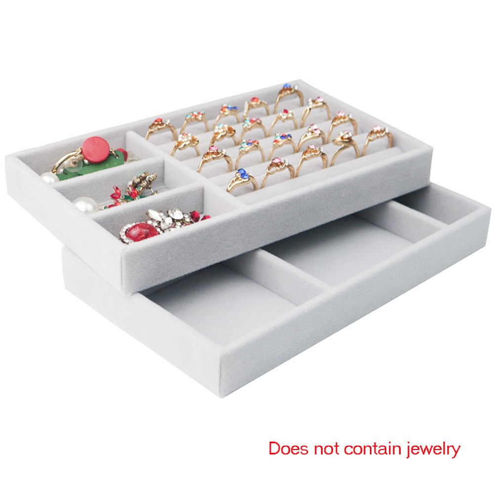 Hộp Đựng Trang Sức Nhiều Ngăn Tiện Dụng