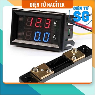 Đồng hồ đo dòng đo áp 50a kèm trở shunt - jmpy