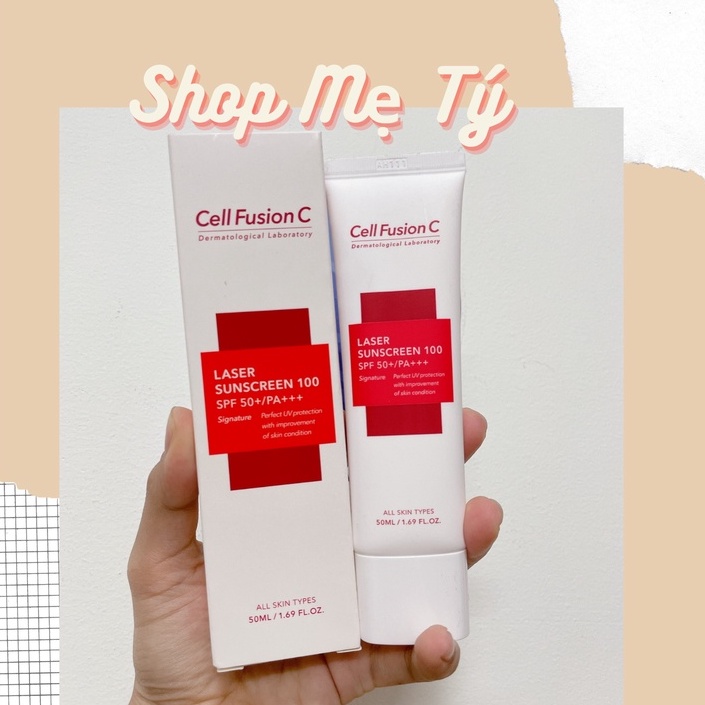 Kem Chống Nắng Cell Fusion C SPF50+ PA+++ 10ml mẫu mới nhất