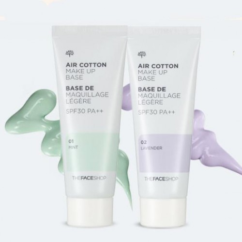 Kem Lót Kiềm Dầu Và Hiệu Chỉnh Tông Da The face shop