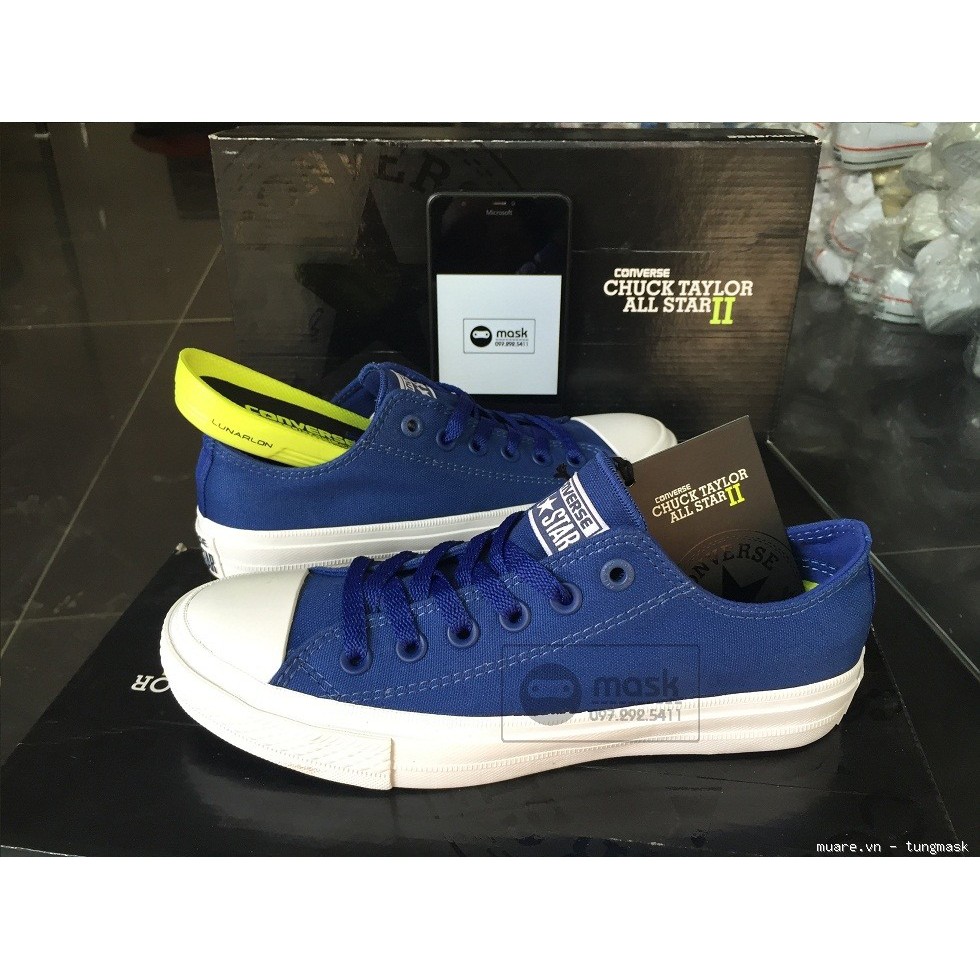 converse chuck taylor 2 xanh