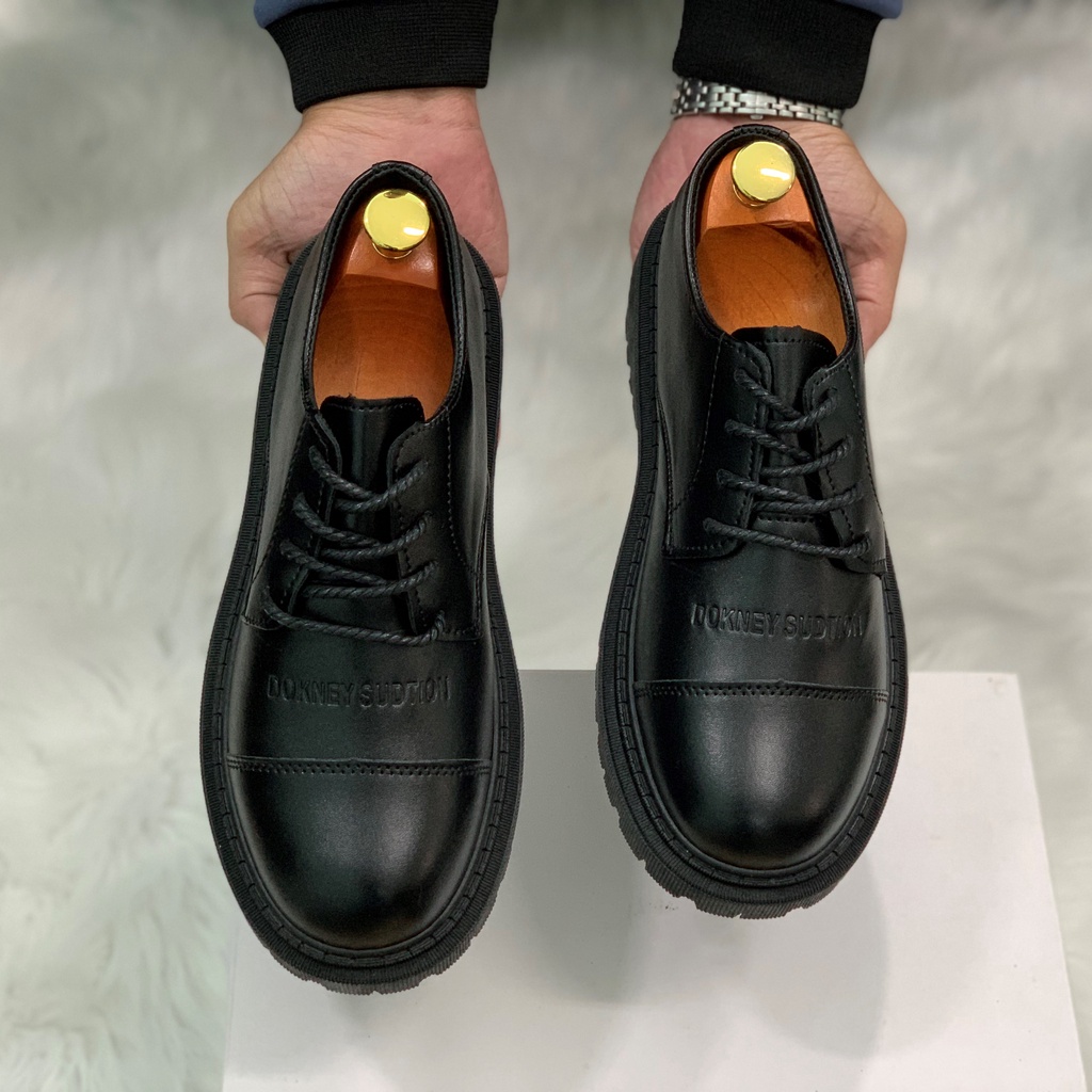 (Video) Giày Bốt dr martens thấp cổ viền ngang tăng chiều cao  cm mã DKE | BigBuy360 - bigbuy360.vn