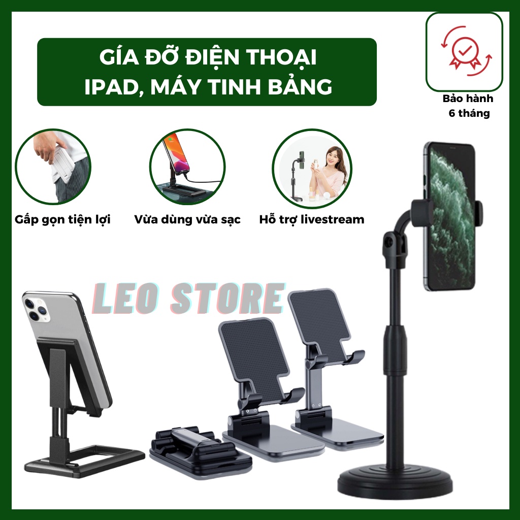 Giá đỡ điện thoại 3 Chân/ Gậy Tripod Mini MT01 livestream/chụp hình/xem phim