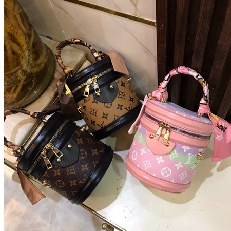 Túi xách Cặp lồng tròn siêu xinh sắn, túi đeo chéo