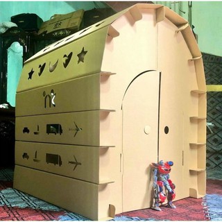 Nhà bằng bìa carton cho bé