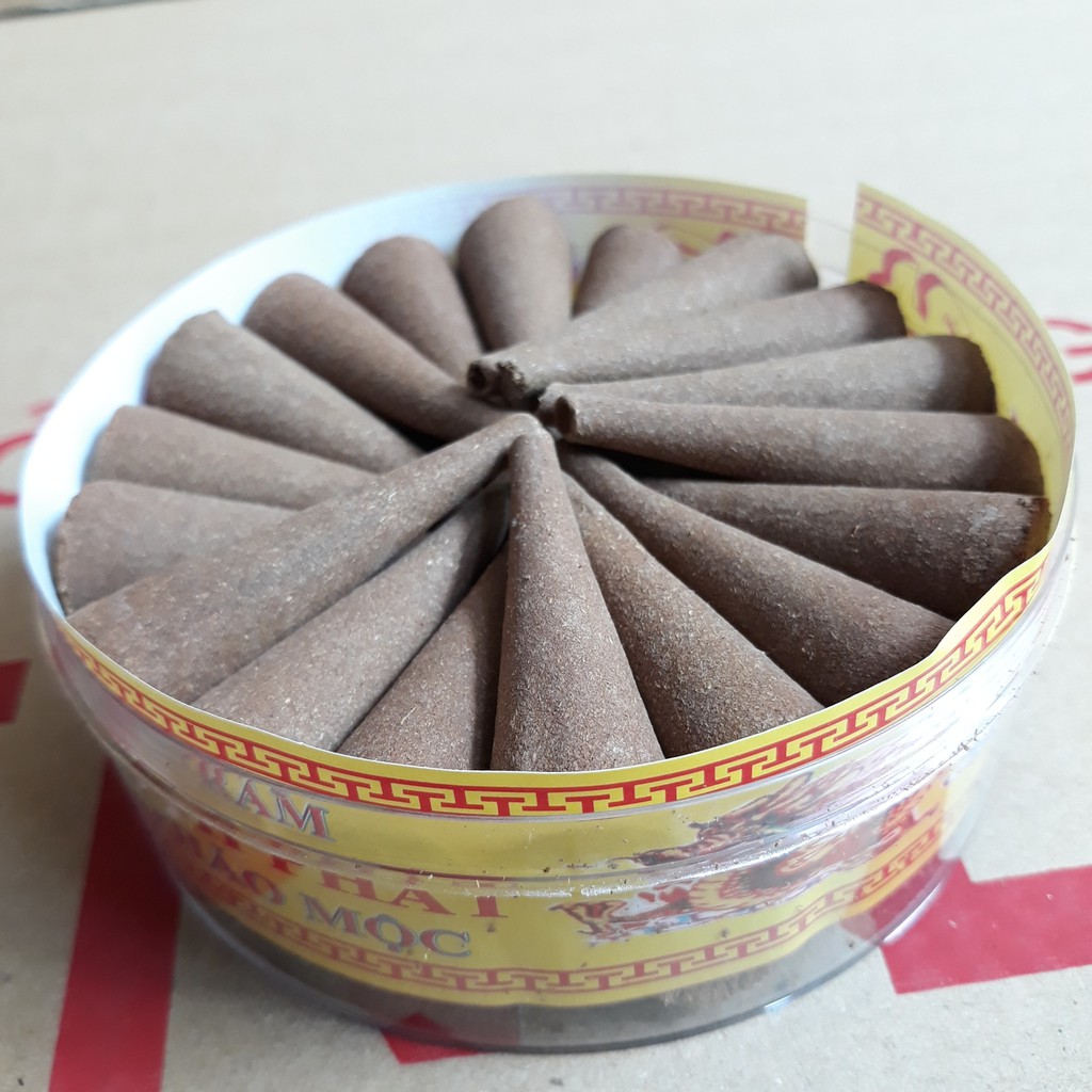[Mẫu Mới] Nhang Nụ Trầm Hương Hộp 35 Viên - Hàng Mã Thiên Lộc