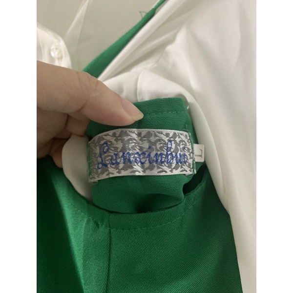 Jumpsuit xanh lá hiệu Nhật