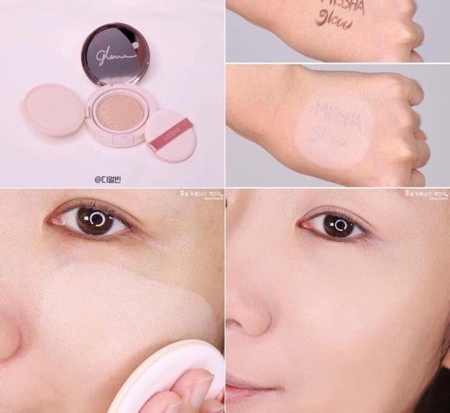 [Có sẵn] [Chính hãng] Phấn Nước Missha Cover &amp; Glow 14g