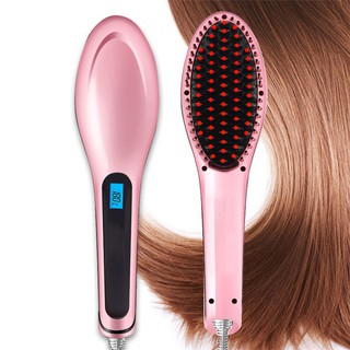 Lược điện duỗi thẳng tóc siêu tốc massage da đầu HQT-906❤️❤️