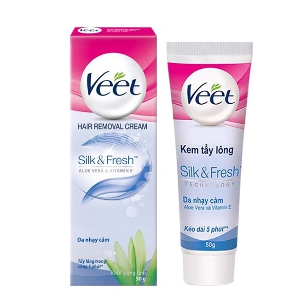 Kem Tẩy Lông Veet Cream Depilatoire 100ml &amp; 200ml