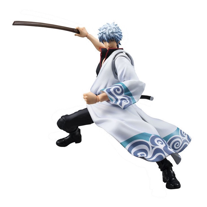 Mô Hình Nhân Vật Hoạt Hình Gintama Series VAH Sakata Bạc Time Master House Có Thể Chuyển Động Được NOL5