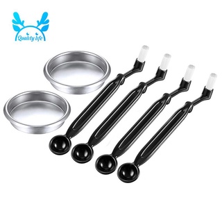 Set 4 cọ vệ sinh máy pha cà phê kèm 2 lưới lọc