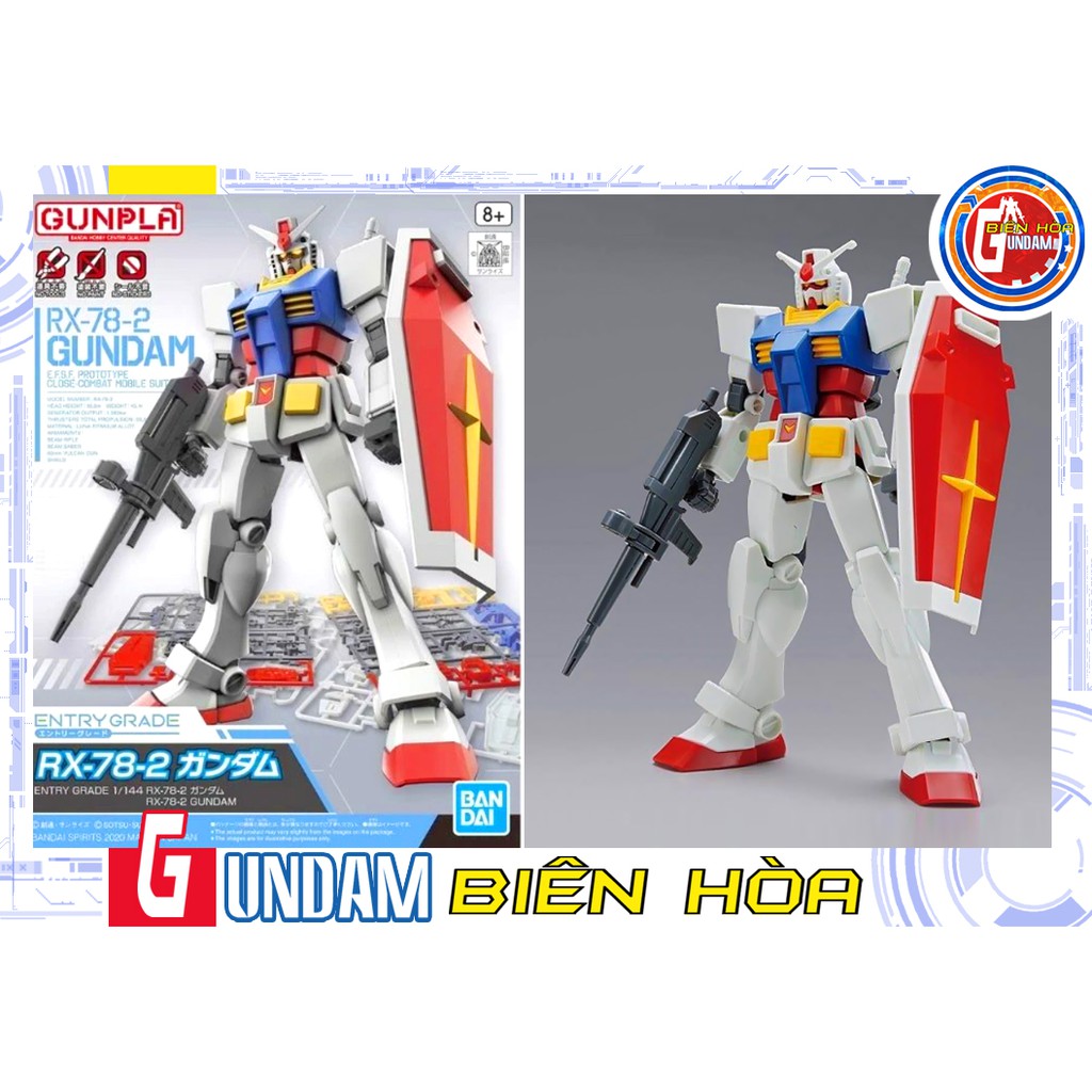 Bộ mô hình lắp ráp Entry Grade RX-78-2 Gundam