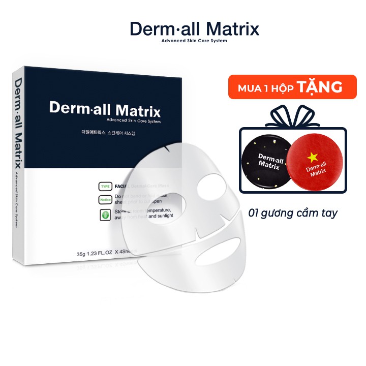 [Mã FMCGMALL -8% đơn 250K] Mặt nạ dưỡng trắng da cao cấp Derm all Matrix 35g