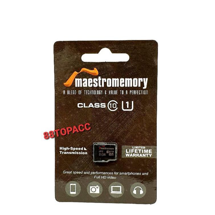 Mới Mô Hình Đồ Chơi Micro Sd Maestro Class 10 8gb / 16gb / 32gb / 64gb Microsd Turbo Class10 / Warranty R | BigBuy360 - bigbuy360.vn