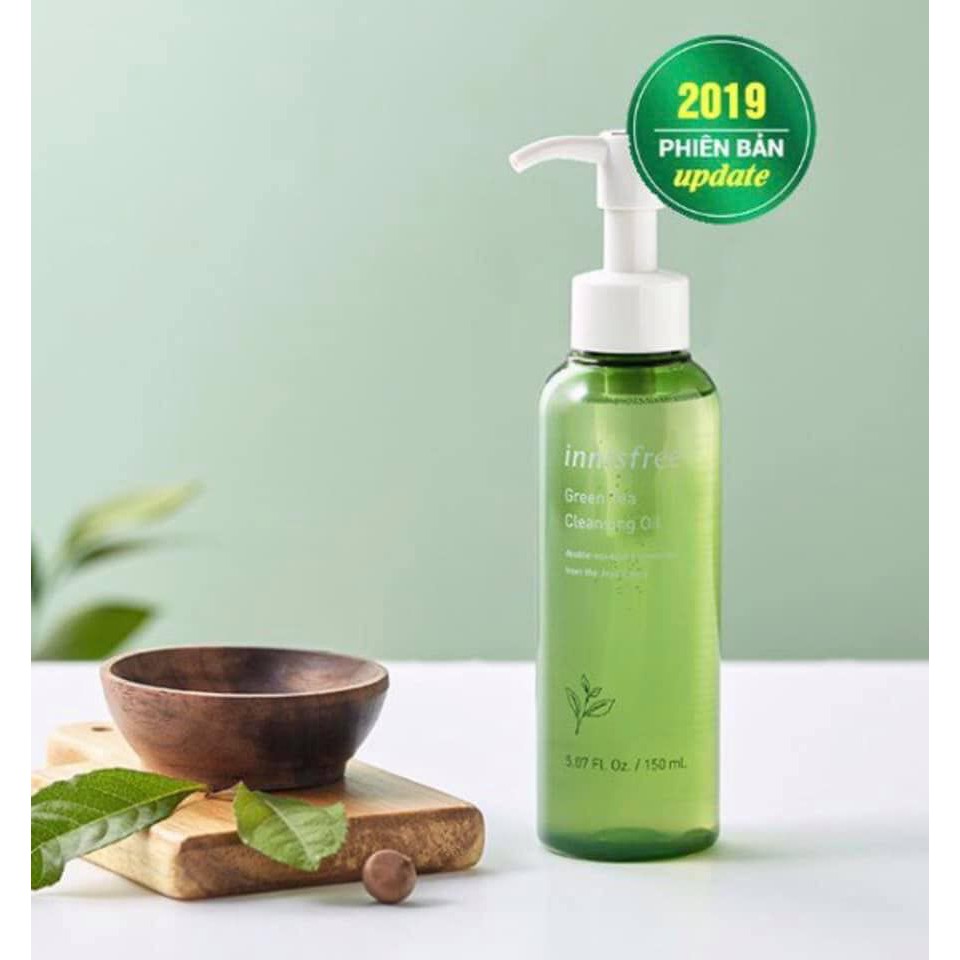 [ NEW ] Dầu Tẩy Trang Trà Xanh Innisfree Green Tea Cleansing Oil 150ml