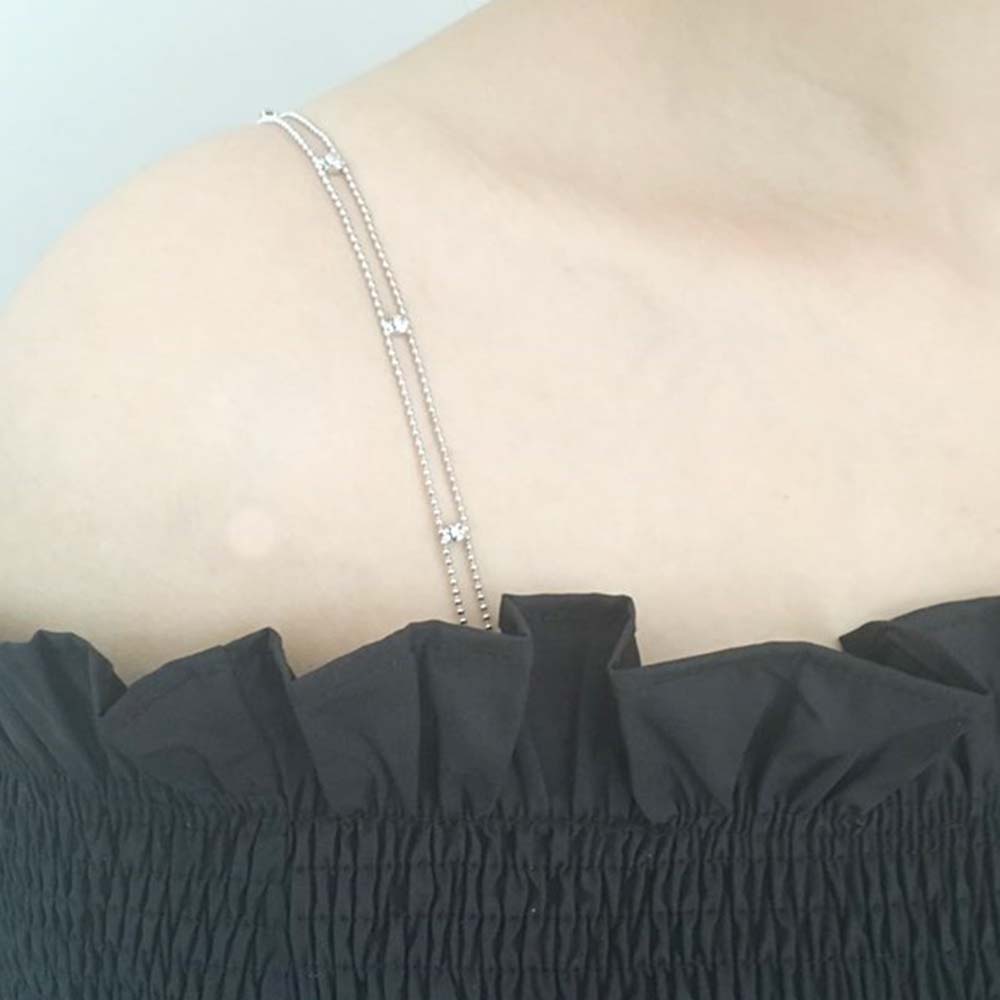 Dây áo ngực thiết kế đính đá quyến rũ cho nữ | BigBuy360 - bigbuy360.vn