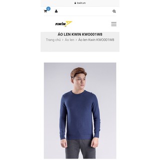 Áo Len Kwin xả lỗ dáng slim fit ôm vừa vặn - 2 màu