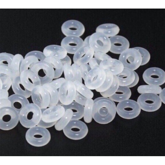White Bracelet Rubber Plug（please contact customer service for wholesale quantity）