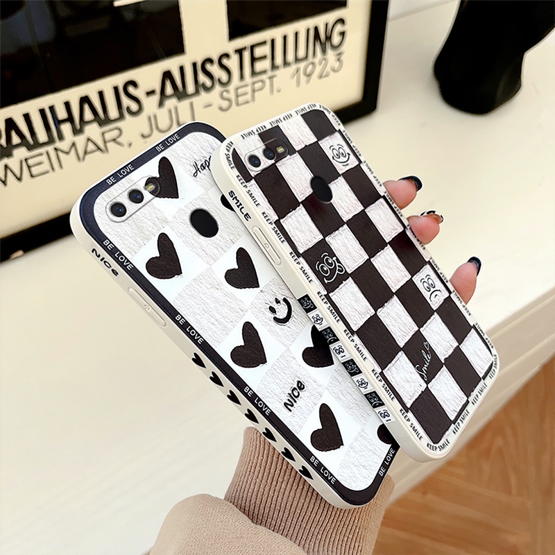 Oil Painting Shockproof Phone Case For Oppo F9 A3s A15 A53 A15s Realme C1 A12e A5s A7 A12 Realme 2 Pro Camera Lens Protection Soft Cases &amp; Covers