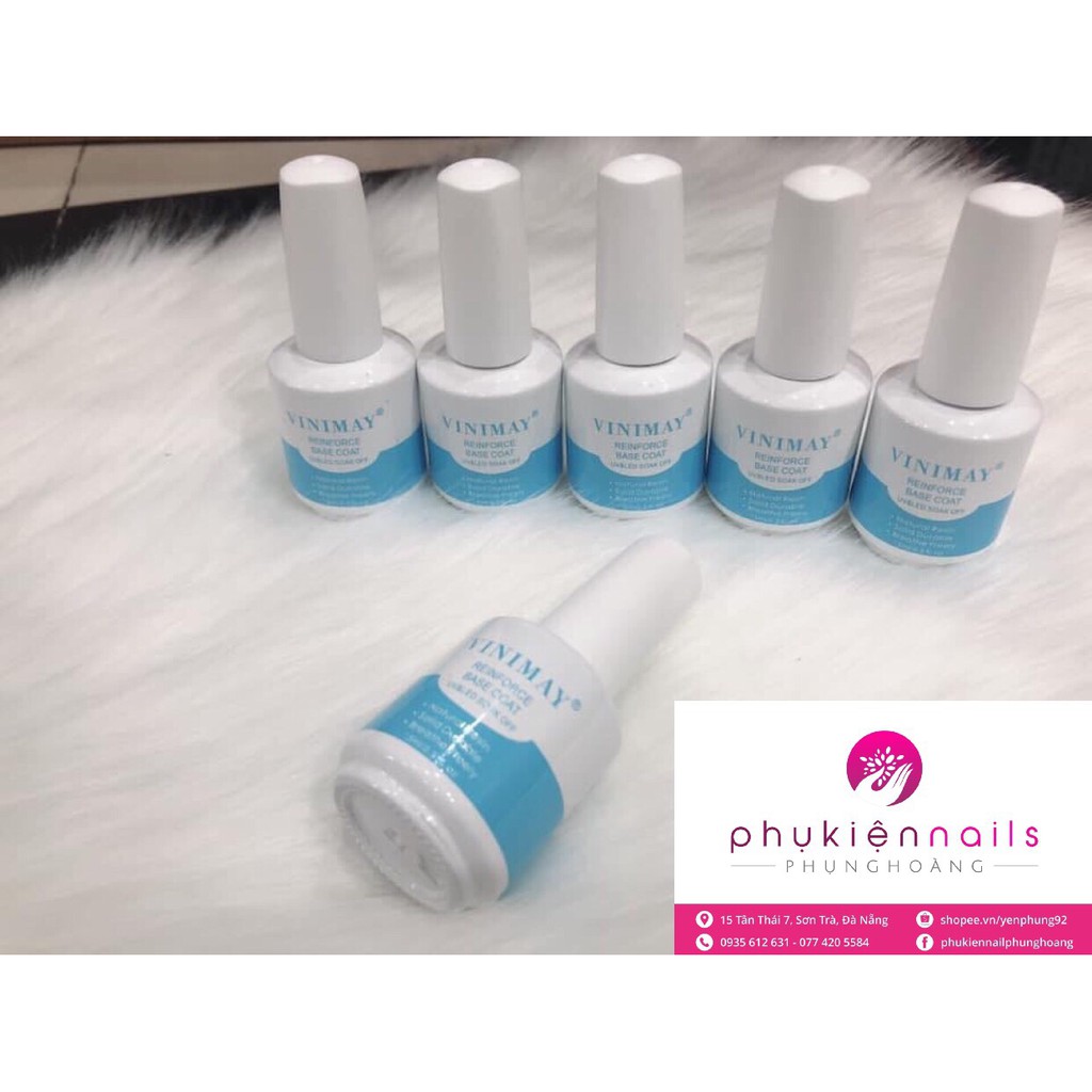 Base Coat (Cứng Móng-Nắp Trắng) Vinimay