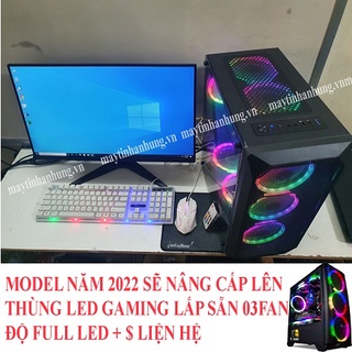 Bộ máy tính chơi GAME 27 inch MỚI full HD, Intel core i5 3470 ổ SSD điện tử CARD RỜI VGA NÂNG CẤP