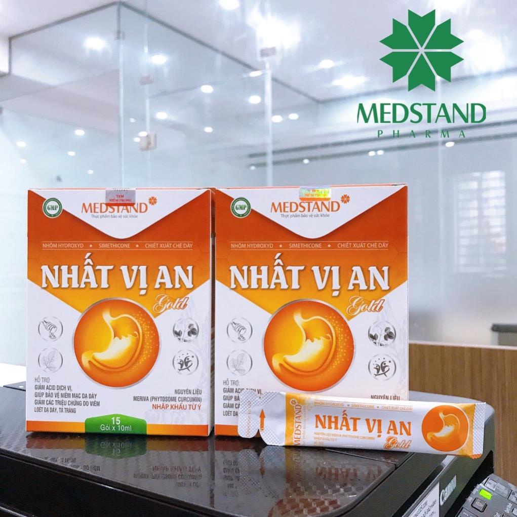 NHẤT VỊ AN GOLD – Hỗ trợ trung hòa acid, giảm nóng rát thượng vị, bảo vệ niêm mạc dạ dày