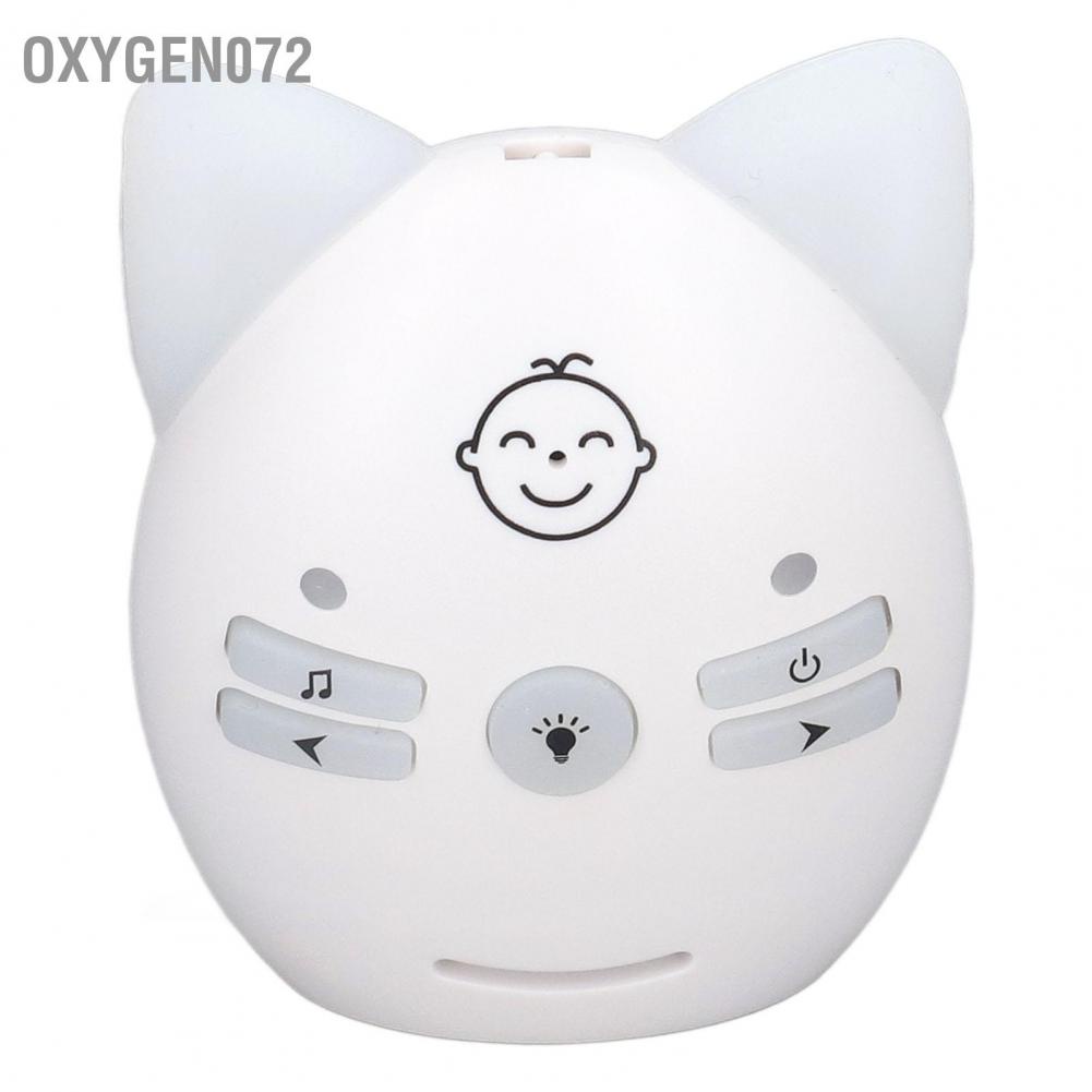 Oxygen072 Âm thanh không dây Màn hình trẻ sơ sinh Chống nhiễu Chất lượng âm Rõ ràng cho Bé 100‑240V Đầu cắm EU