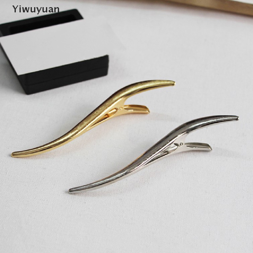 &lt; Yiwuyuan &gt; Kẹp Tóc Càng Cua / Nơ Bằng Hợp Kim