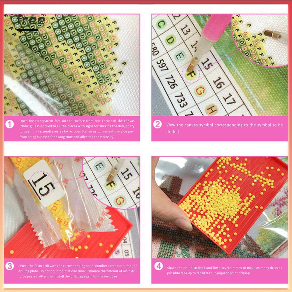 Bộ 10 Dụng Cụ Làm Tranh Đính Đá Thủ Công | BigBuy360 - bigbuy360.vn