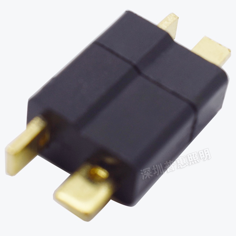Giắc T Plug, Jack T Đực Cái - Màu đen chống bẩn