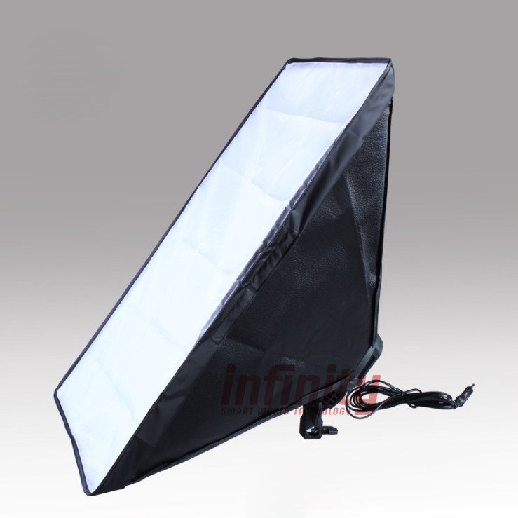 Bộ đèn softbox chụp sản phẩm, quay phim đui 4 bóng (50x70cm)