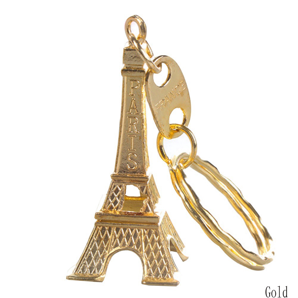 Tmdbyx favouriteme Móc khóa hình tháp Eiffel xinh xắn