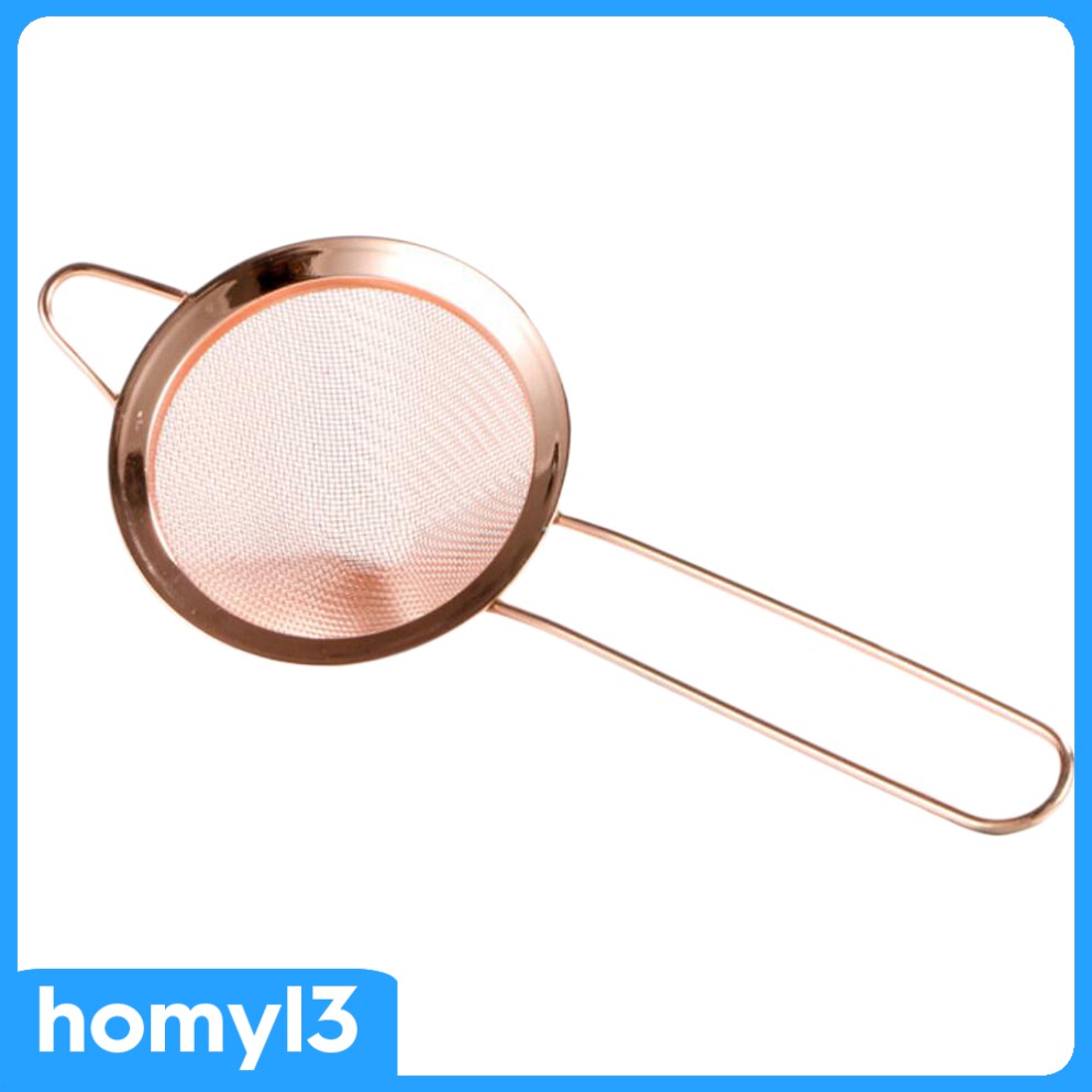 (Kayla 's 3c) 85mm Colander Stainless Steel Cocktail Strainer