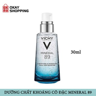 Dưỡng chất núi lửa cô đặc phục hồi và bảo vệ da Vichy Mineral 89 - MB076400 (30ml)