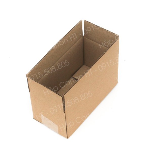 Hộp carton đóng hàng 20x10x10 đựng giày dép, phụ kiện đồ gia dụng giá rẻ - Hộp Carton HT