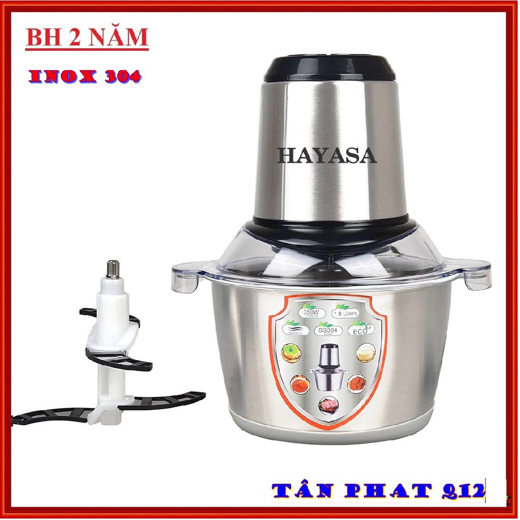 Máy xay thịt cá đa năng Raiden (INOX 304, BH 2 NĂM)