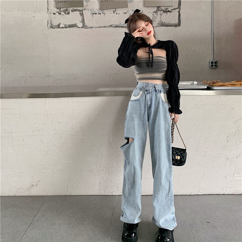 Bộ Áo Choàng Dài Tay + Áo Khoác Không Tay Xinh Xắn Dành Cho Nữ | BigBuy360 - bigbuy360.vn