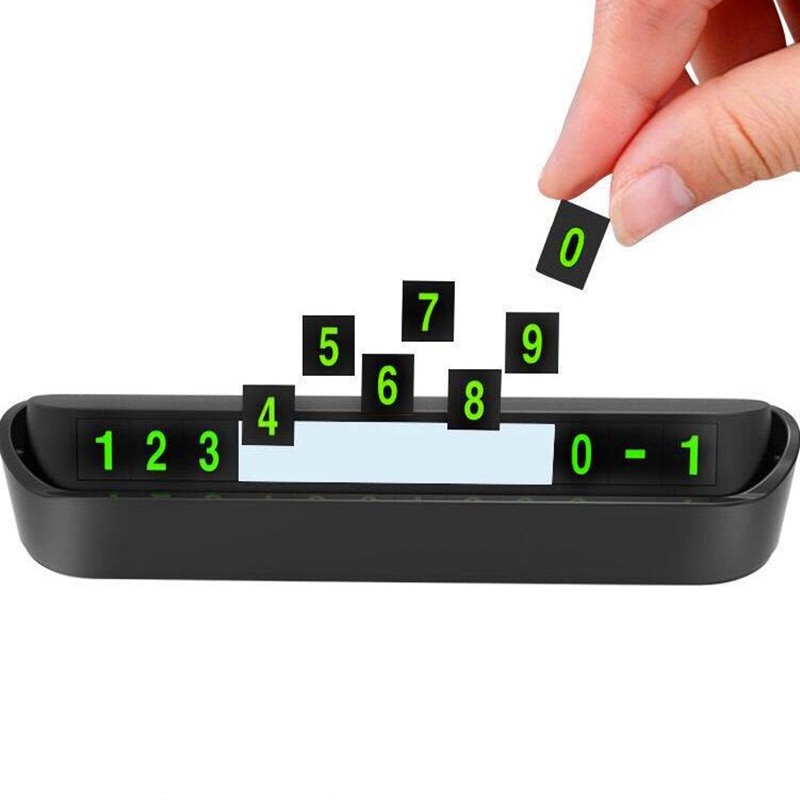 Bảng số điện thoại đậu xe tạm thời tiện dụng cho Toyota Honda Mitsubishi Nissan