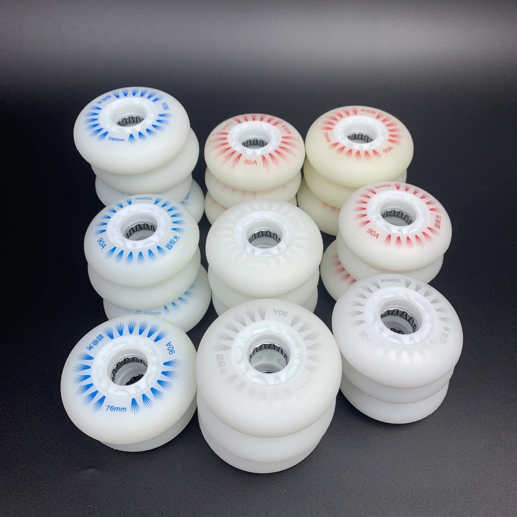 Bánh Đèn Led CAO SU PU chuyên dụng cho giày patin