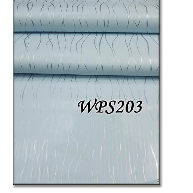 Giấy dán tường trang trí WPS203 BLUE N SILVER RIBBON 45X5M
