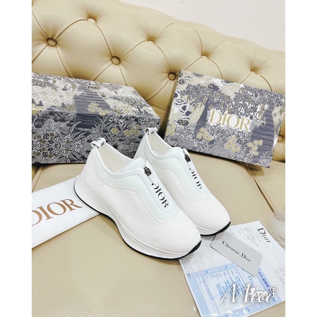 Giày thể thao lười chun D i o r fullbox