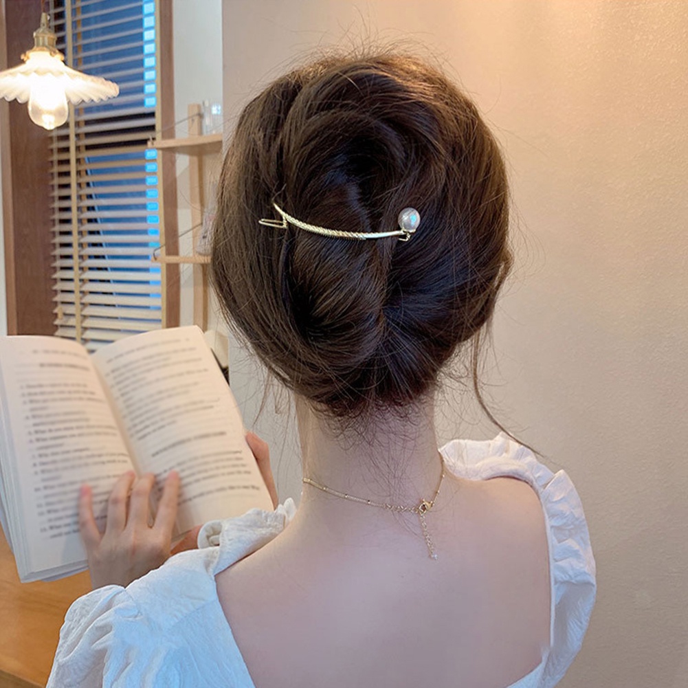 Kẹp Tóc Đính Ngọc Trai Nhân Tạo Thời Trang