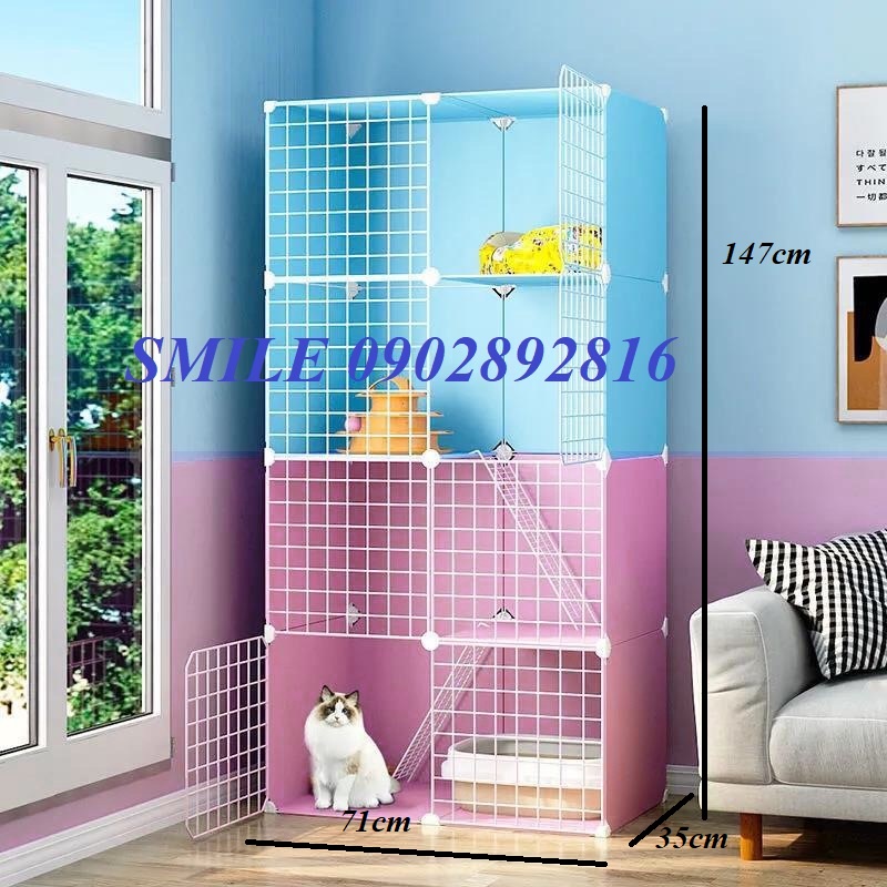 [FREESHIP] COMBO CHUỒNG, LỒNG LƯỚI THÉP CHO CHÓ MÈO THÚ CƯNG ĐA NĂNG