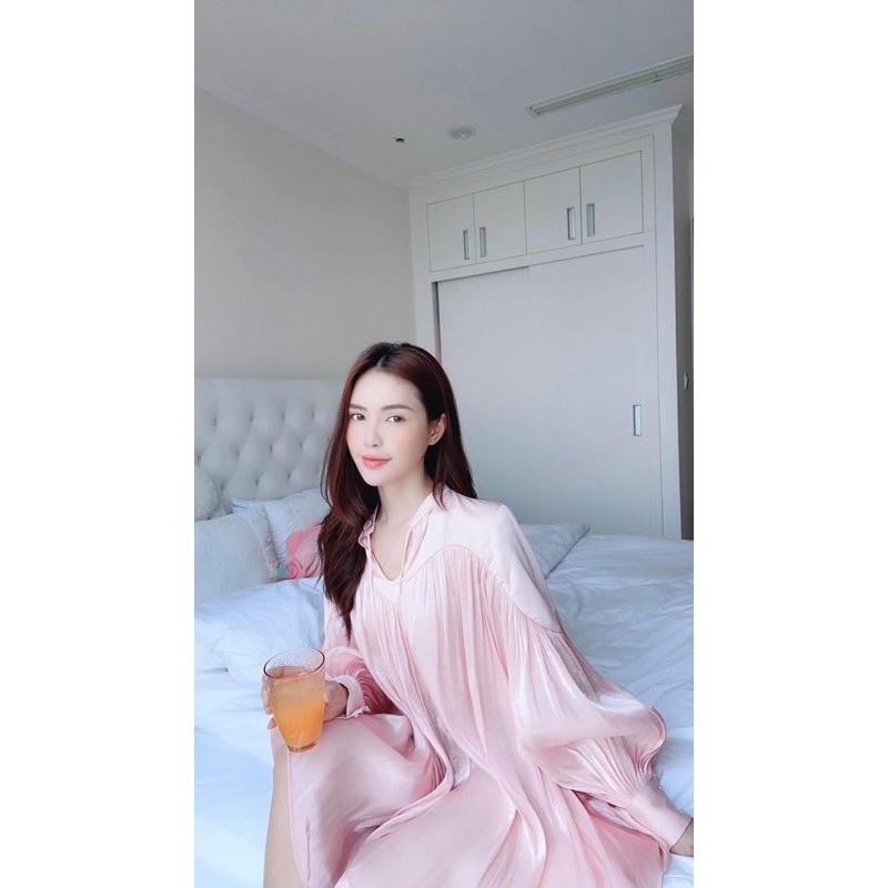 THUYBIESHOP | váy voan lụa rúm xoè - lily dress